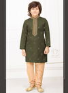 Mahendi Colour MAGNET Poly Digital Print Work Kids Latest Kurta Pajama Collection MG-08